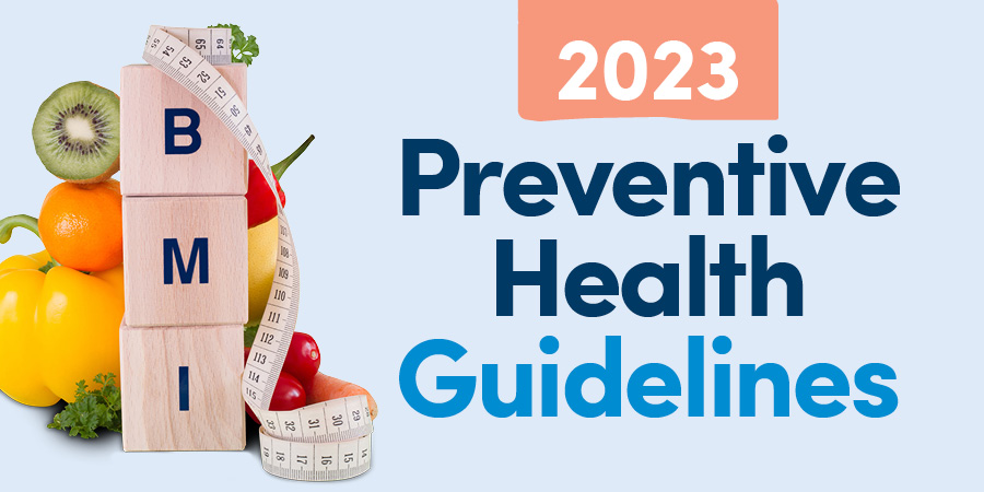 2023 Preventive Health Guidelines